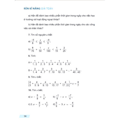 Sách - Rèn Kĩ Năng Giải Toán Lớp 6 - Tập 2 (Theo Chương Trình Giáo Dục Phổ Thông Mới) (ML)