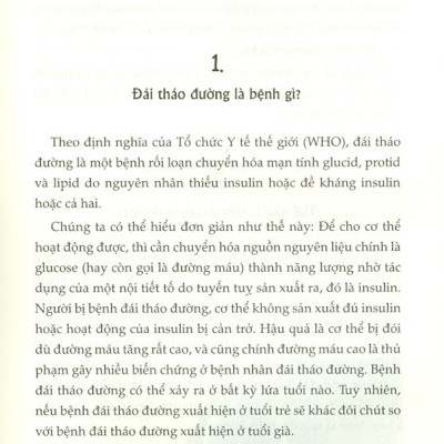 Hiểu Biết Để Điề.u Trị Thành Công Bệnh Đái Tháo Đường (PN)
