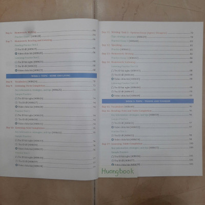 Sách IELTS 5.5+, luyện thi ielts 4 kỹ năng cho người mới bắt đầu
