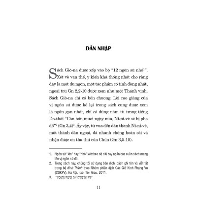 Sách - Giô-na Vị Ngôn Sứ Khác Người - Sách Giô-na Và Ý Hướng Thần Học - Bayard Việt Nam