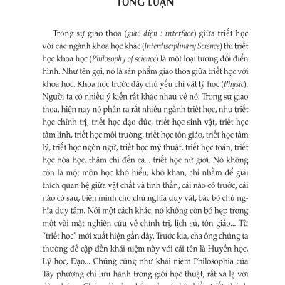 Triết Học Khoa Học