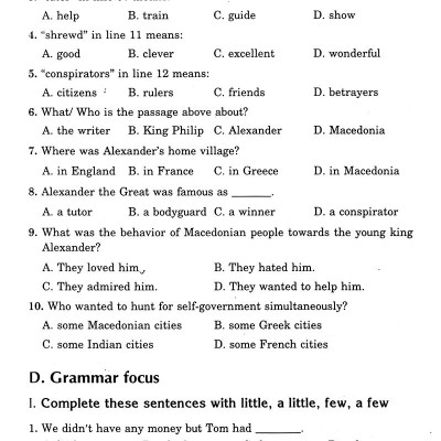 Ôn Tập Luyện Thi Trắc Nghiệm THPTQG 2019 - Môn Tiếng Anh