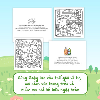 Capybara & Trái tim mặt trời