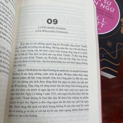 [combo 2 cuốn lịch sử ngôn ngữ] LƯỢC SỬ NGÔN NGỮ - CUỘC PHIÊU LƯU CỦA NGÔN NGỮ ANH