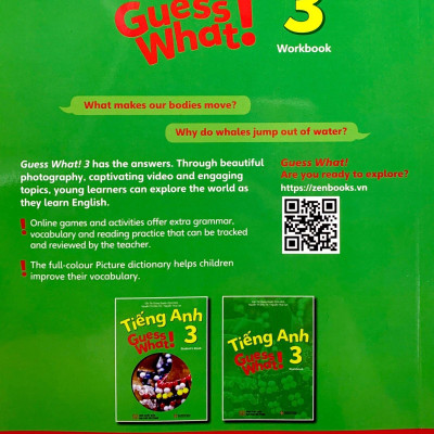 Tiếng Anh 3 Guess What! - Workbook