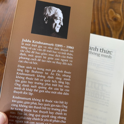 ĐÁNH THỨC TRÍ THÔNG MINH - J. Krishnamurti - Đào Hữu Nghĩa dịch -First News - Trí Việt –NXB Dân Trí