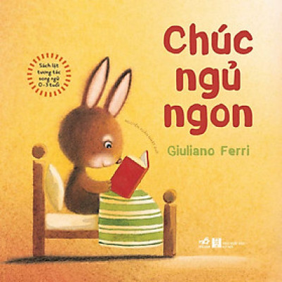 Sách - Sách lật tương tác song ngữ 0-3 tuổi: Chúc ngủ ngon (TB 2021) - Nhã Nam Official