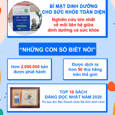 Combo 2 cuốn Bí mật dinh dưỡng (TB) + Liệu trình dinh dưỡng 