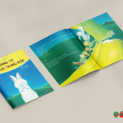 Truyện Ehon bé 3-4-5 tuổi - Chúng tớ ăn mất Trăng rồi!