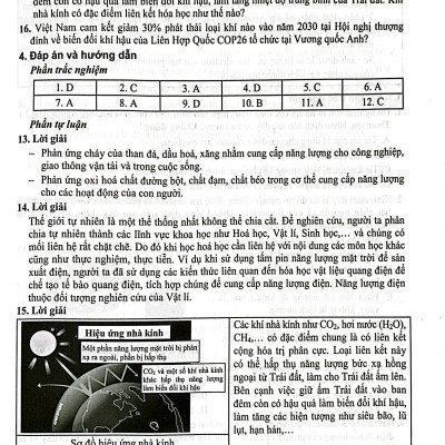 Sách - Bài Tập Phát Triển Năng Lực Hóa Học 10