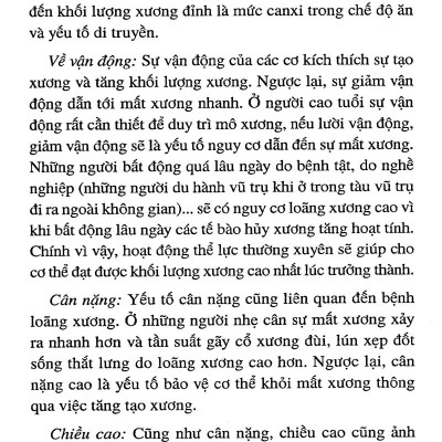 Phòng Và Chữa Bệnh Loãng Xương
