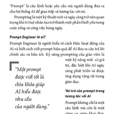 Sách - Nghề Thầy Và Trí Tuệ Nhân Tạo