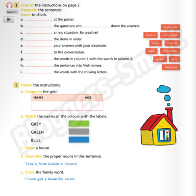 Tiếng Anh 6 Bloggers - Smart - Workbook