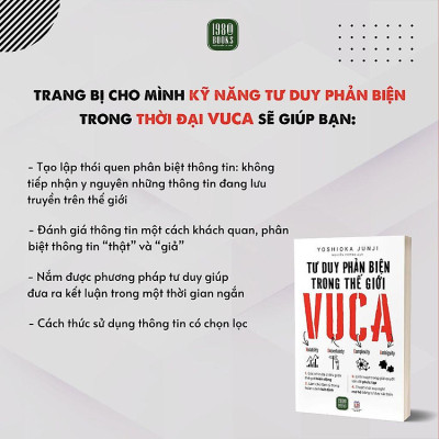 Sách - Tư Duy Phản Biện Trong Thế Giới VUCA - Yoshioka Junji