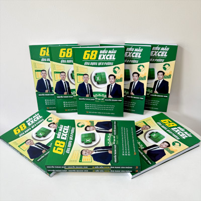 Sách 68 Biểu Mẫu Excel Ứng Dụng Văn Phòng Bí Quyết Tăng Hiệu Quả Công Việc