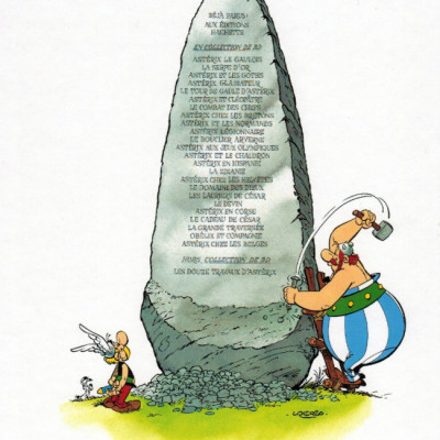 Truyện tranh tiếng Pháp: Astérix Tome 7 -  Le combat des chefs