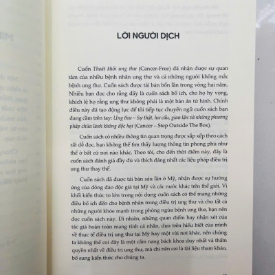 Ung Thư - Sự Thật, Hư Cấu, Gian Lận Và Những Phương Pháp Chữa Lành Không Độc Hại