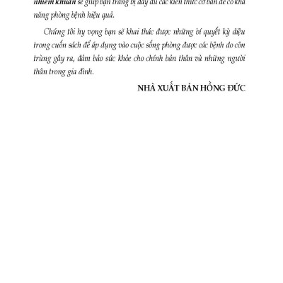 Sức Khỏe Là Vàng - Phòng Trị Bệnh Giun, Sán, Côn Trùng