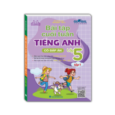 GLOBAL SUCCESS - Bài tập cuối tuần tiếng anh lớp 5 tập 1 (có đáp án)