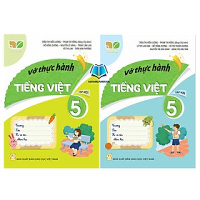 Sách - Combo Vở thực hành tiếng việt 5 - tập 1 + 2 (Kết Nối)