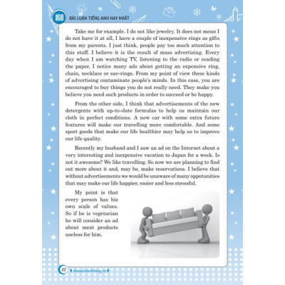 Sách - 168 bài luận tiếng Anh hay nhất (tái bản 02)