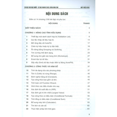 Tin Học Cho Mọi Người - Tự Học Nhanh Excel Bằng Hình Ảnh _STK