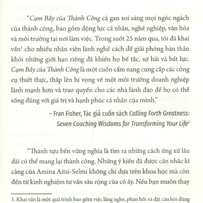 Cạm Bẫy Của Thành Công - Tại Sao Chúng Ta Lại Mắc Kẹt Trong Công Việc Mình Không Thích?