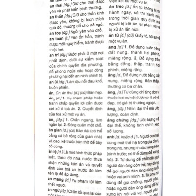 Từ Điển Tiếng Việt (Khổ Nhỏ) -  Vanlangbooks