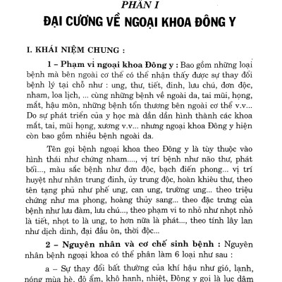 Ngoại Khoa Đông Y (Tái Bản 2022)