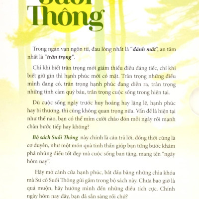 Bộ Sách Suối Thông (Bộ 3 Cuốn)