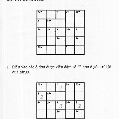 Trò Chơi Ô Chữ Số Thông Minh Kenken - Dành Cho Mọi Người (Tập 3)