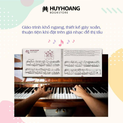 Sách - Tuyển Tập Tiểu Phẩm Piano Măng Non - Sách Học Piano Cho Thiếu Nhi - Huy Hoàng Bookstore