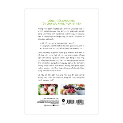 Sách - Smoothie - Giải Pháp Từ Thiên Nhiên Giúp Giảm Cân Thải Độc Phòng Bệnh Sống Lâu