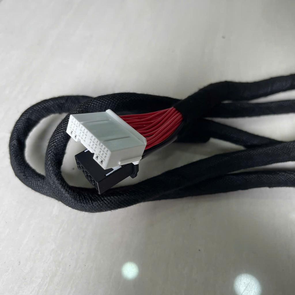 Dây cắm Amply/DSP TOYOTA, kết nối đầu nguyên bản cho xe ô tô Toyota Camry, Senna 21, Highlander 21, Avalon.