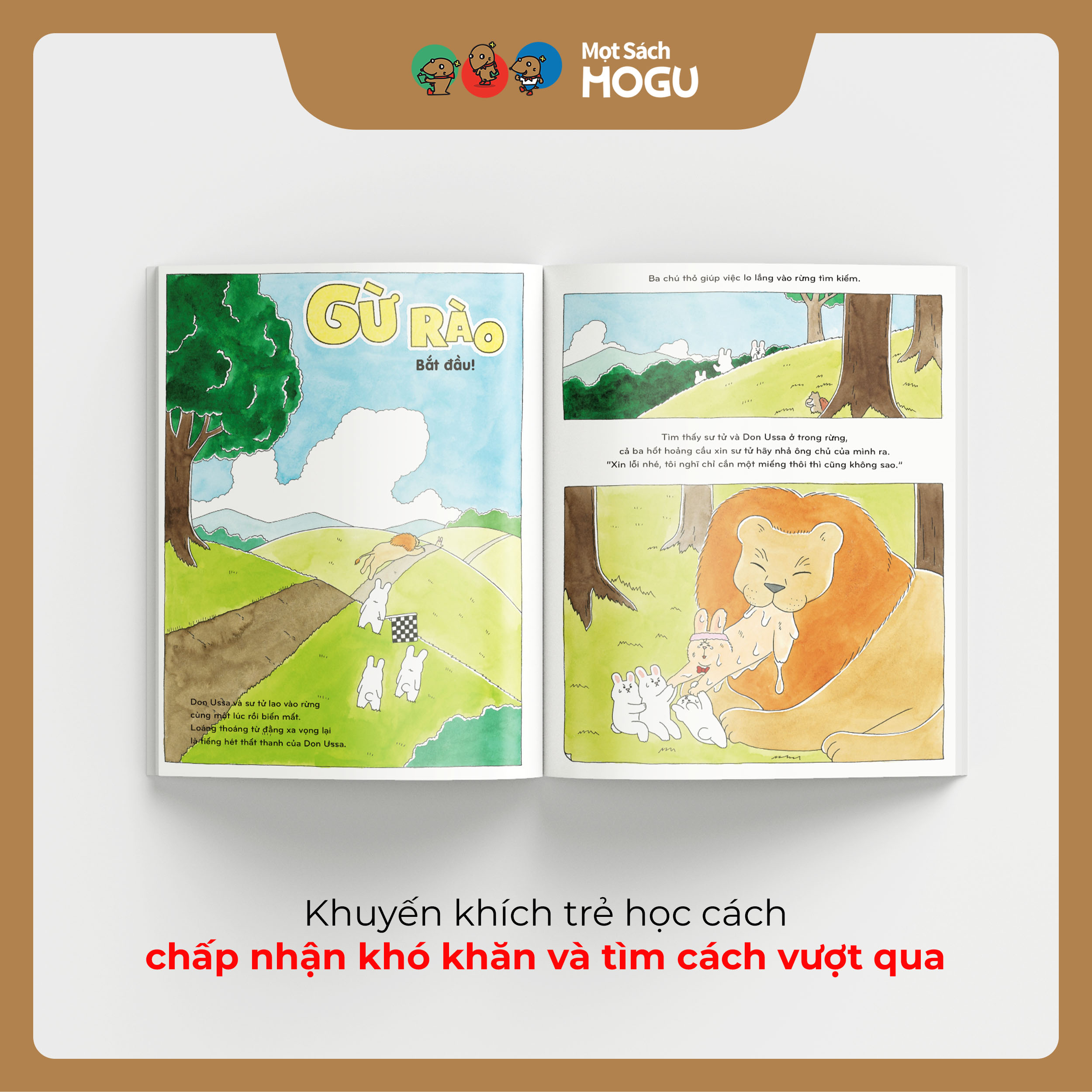 Truyện Ehon bé 3-4-5 tuổi - Bộ 2 cuốn Thỏ Don Ussa