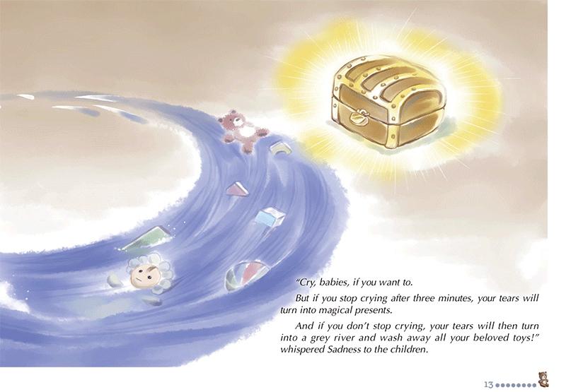 Sách Song Ngữ Bồi Dưỡng Tâm Lý, Trí Tuệ Cho Trẻ - Nỗi Buồn Ơi, Tạm Biệt Nhé!