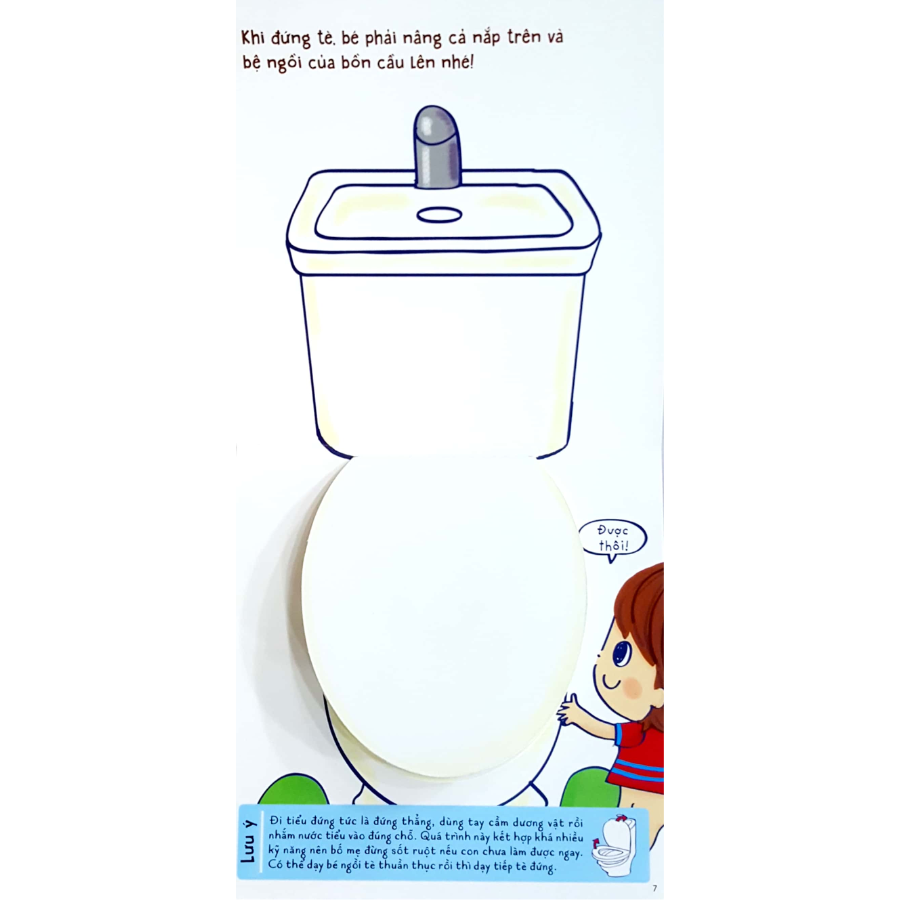 Ehon Kỹ Năng Sống - Bé Trai Đi Toilet