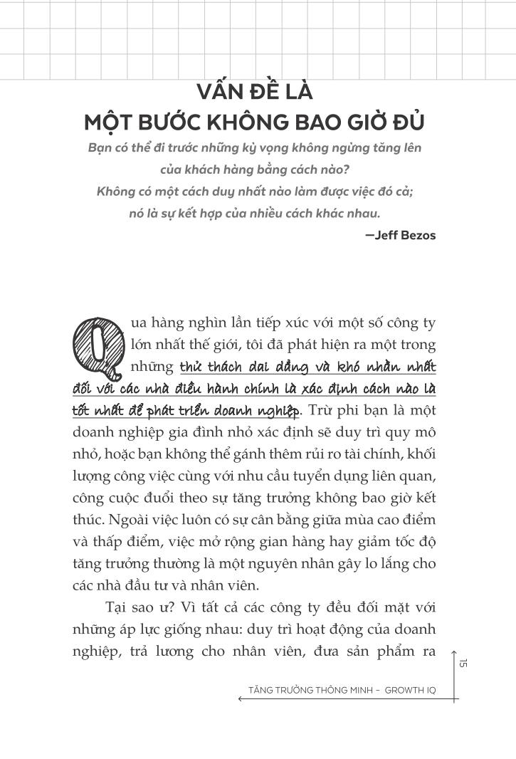 Tăng Trưởng Thông Minh - Growth IQ