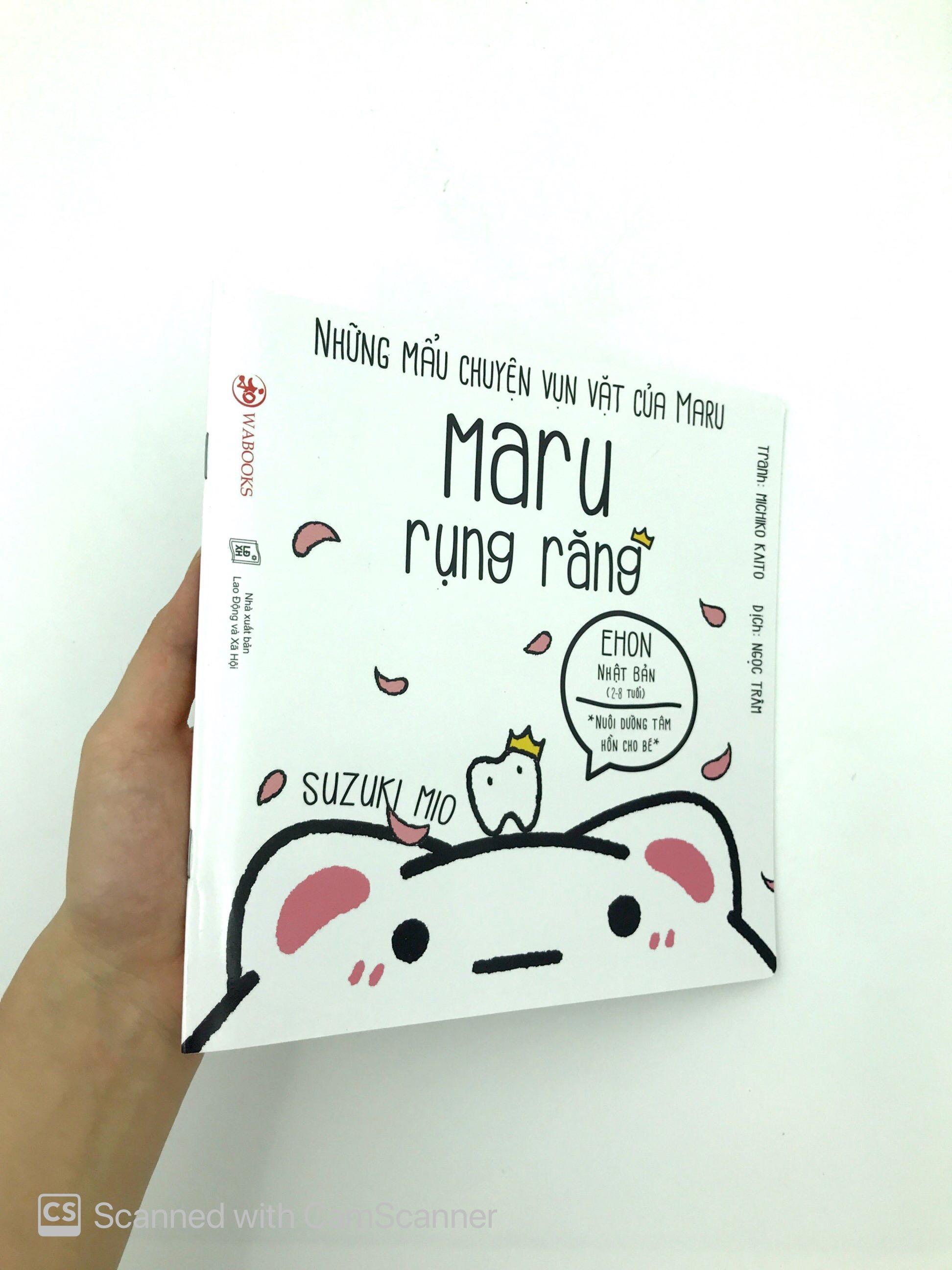 Những Mẩu Chuyện Vụn Vặt Của Maru - Maru Rụng Răng (Ehon Maru) - Tái Bản 2019