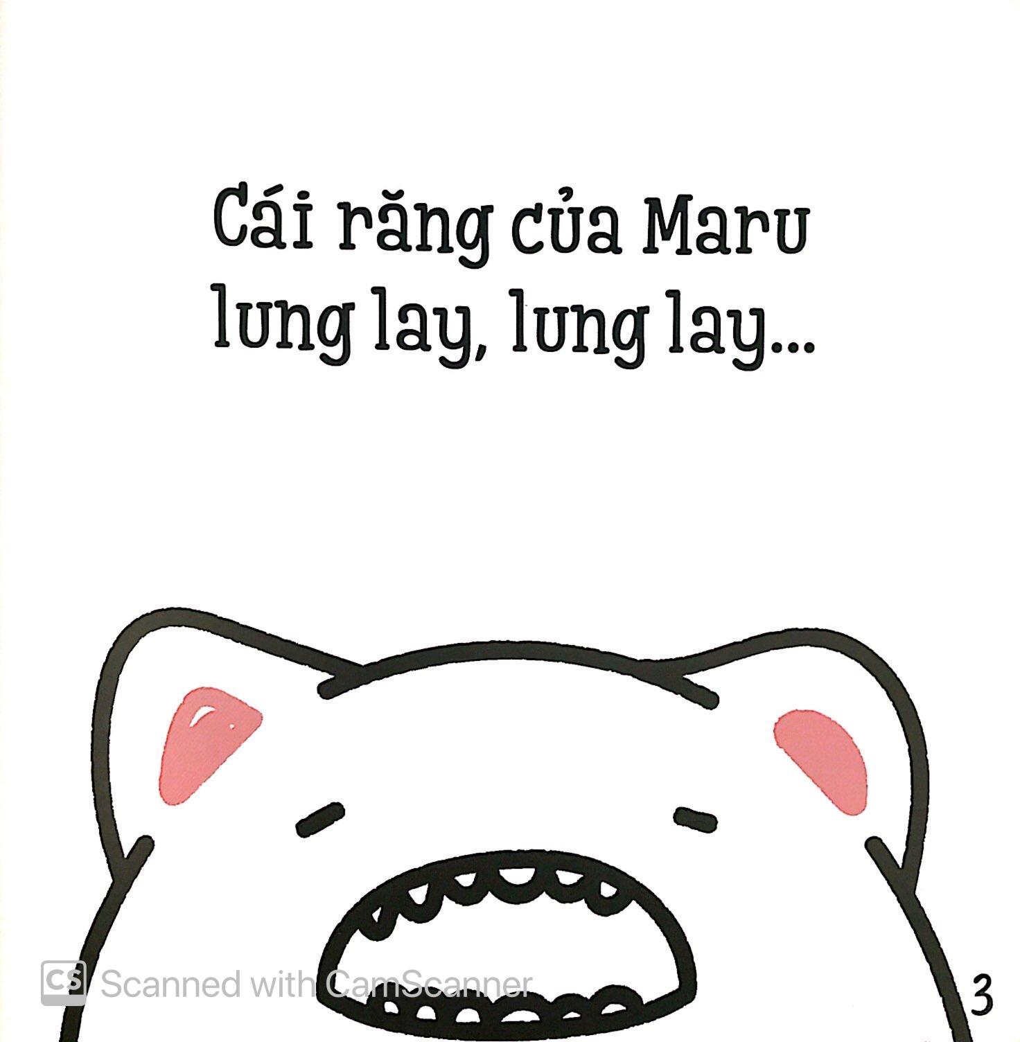 Những Mẩu Chuyện Vụn Vặt Của Maru - Maru Rụng Răng (Ehon Maru) - Tái Bản 2019