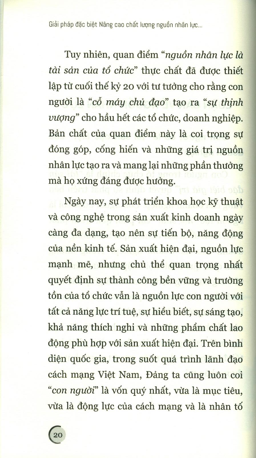 Giải Pháp Đặc Biệt Nâng Cao Chất Lượng Nguồn Nhân Lực Và Phát Triển Hệ Thống Khách Hàng Cho Các Doanh Nghiệp Việt Nam