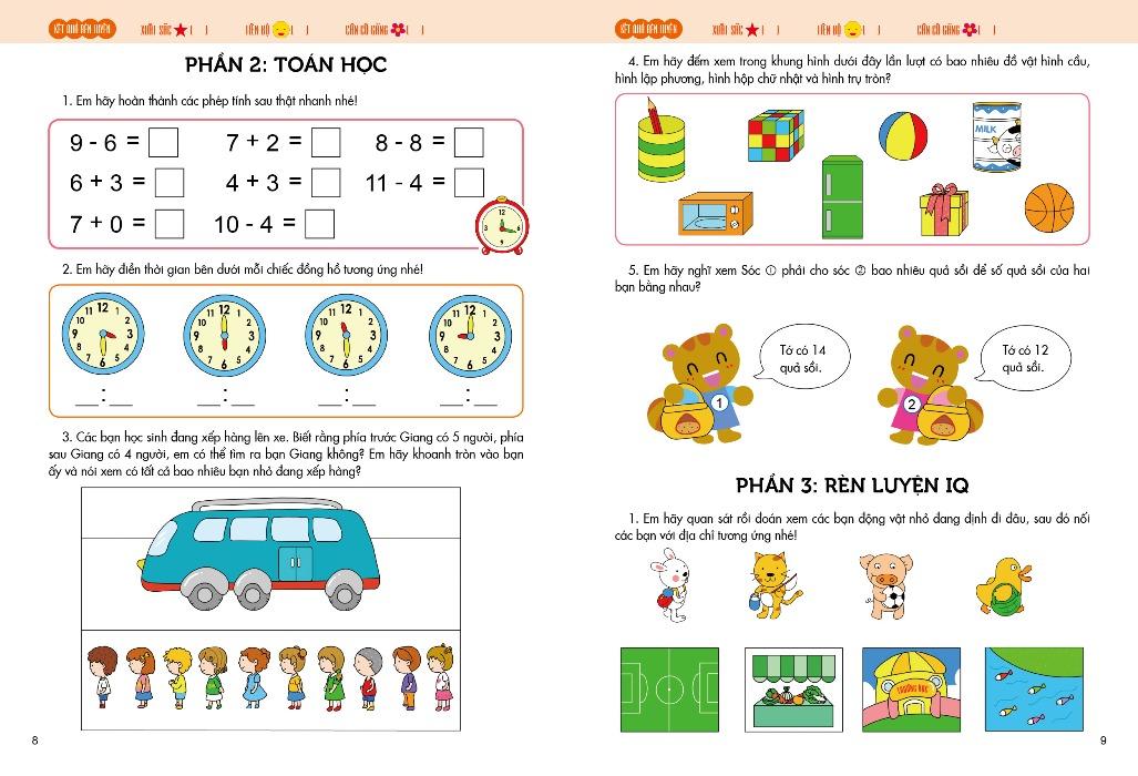 Bé Vào Lớp 1 - Đề Ôn Tập Vào Lớp 1