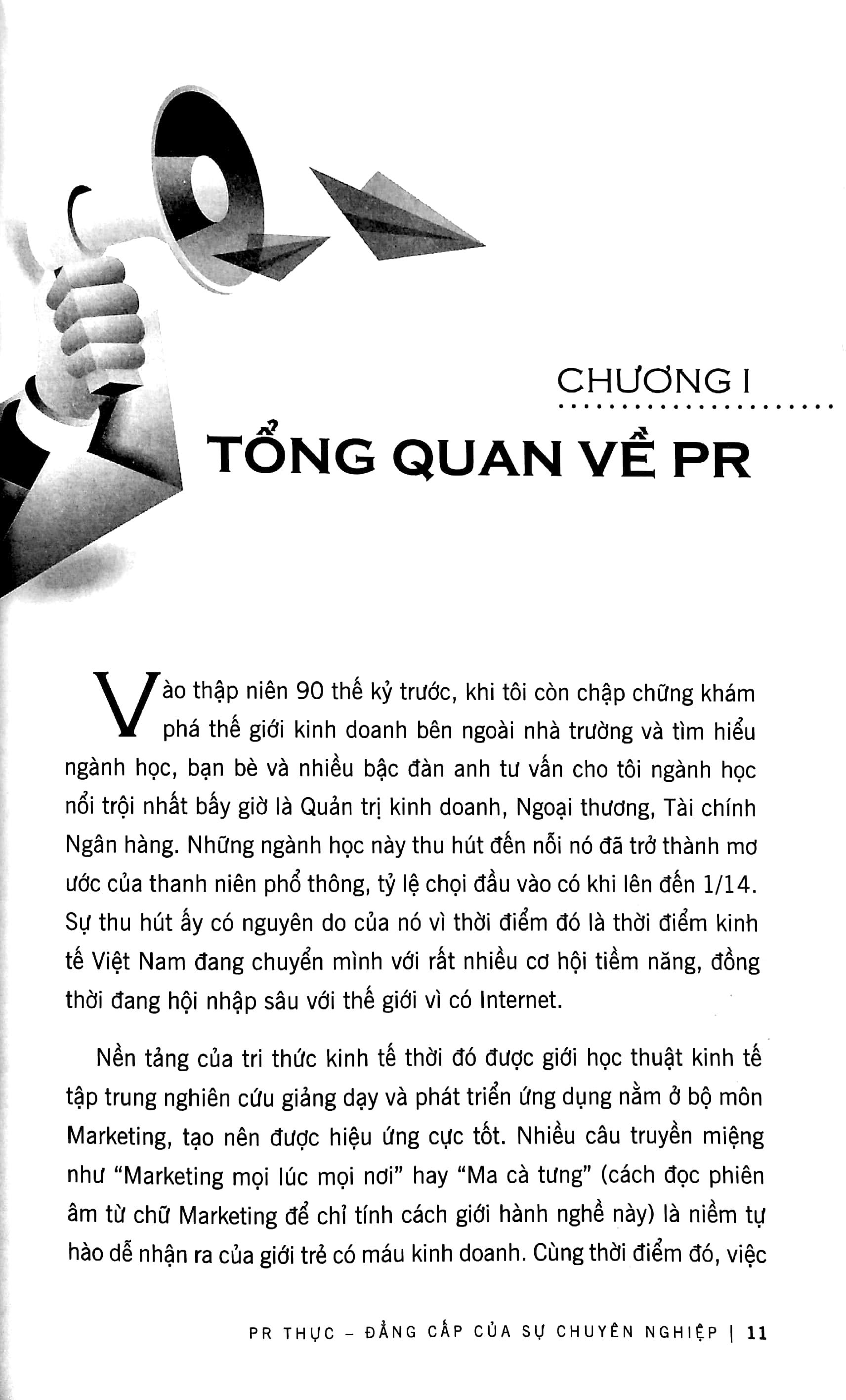 PR Thực - Đẳng Cấp Của Sự Chuyên Nghiệp