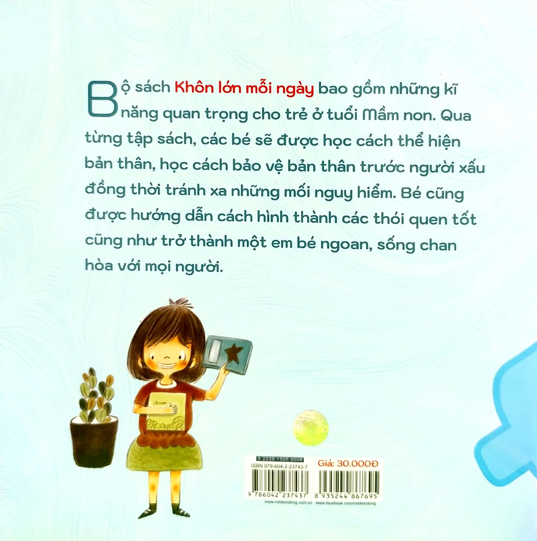 Khôn Lớn Mỗi Ngày: Con Biết Thể Hiện Bản Thân - Học Cách Thể Hiện Bản Thân