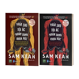 Combo 2 cuốn truyện Trinh Thám Hấp Dẫn: Phía Sau Tội Ác Nhân Danh Khoa Học Tập/Tặng Bookmark 
