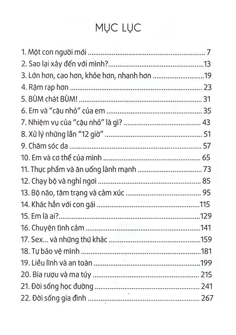 Tuổi Dậy Thì - Từ “Cậu Bé” Đến “Anh Chàng"