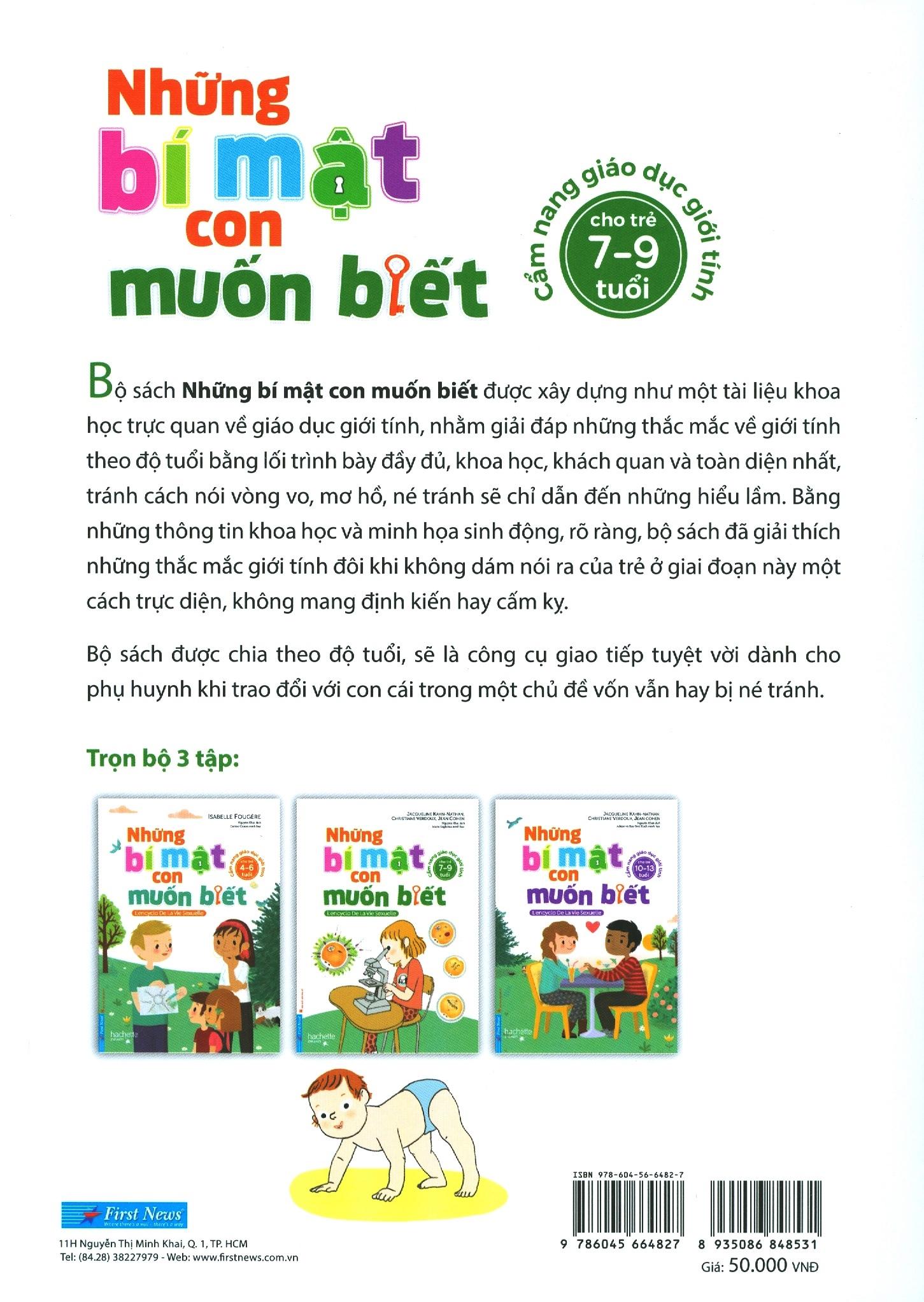 Những Bí Mật Con Muốn Biết (Dành Cho Trẻ Từ 7 - 9 Tuổi)