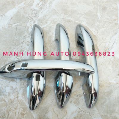 Ốp tay hõm cửa xe HUYNDAI I10 2021 - mạ Crom