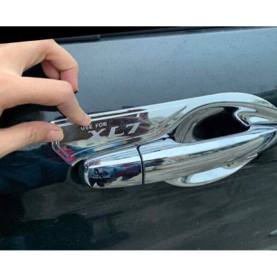 Ốp Tay Nắm, Hõm Cửa Xe dành cho Suzuki Xl7 2020-2021 Mạ Crom