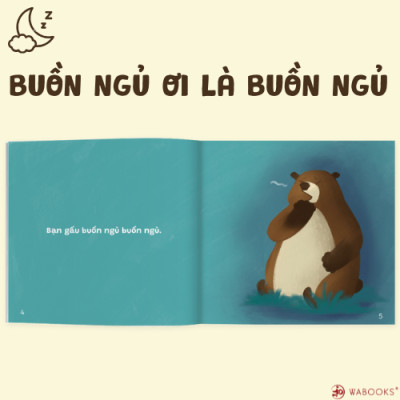 Sách Ehon - Combo 3 cuốn Buồn ngủ ơi là buồn ngủ - Dành cho trẻ từ 0 - 4 tuổi